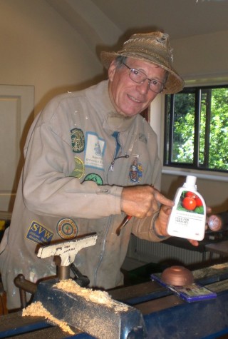 Stuart King shows there is no limit to what us woodturners can use